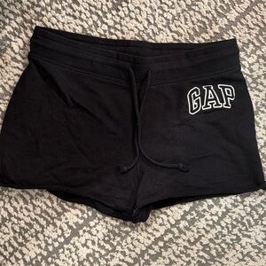 GAP Women's Athletic Black Shorts